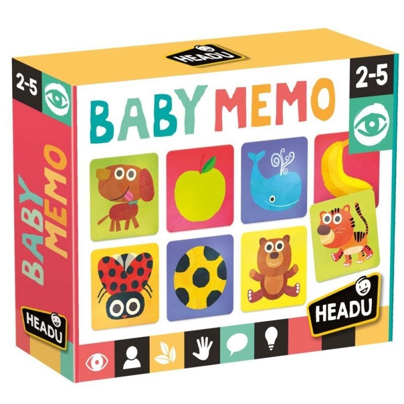 

Headu Baby Memo, настольная игра, пазл, Рассел Russell