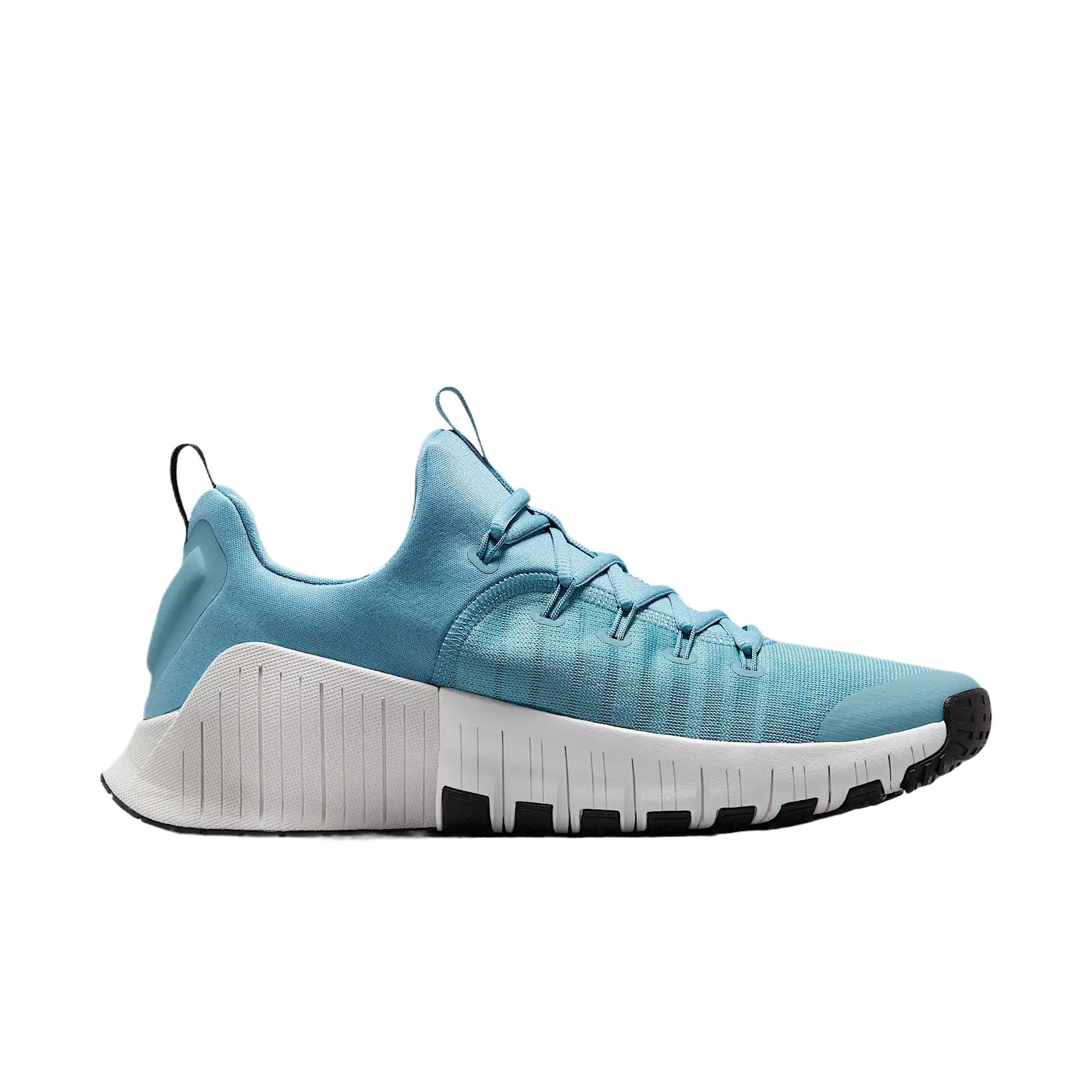 Nike Free Metcon 6 Denim Turquoise Black Vast Grey White — фото 4