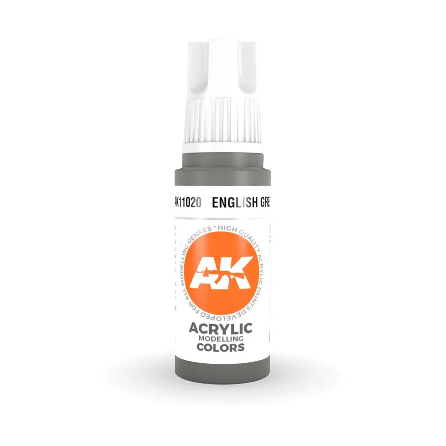 

Английский серый (17 мл), 3rd Gen Acrylic - Blacks, Whites & Greys