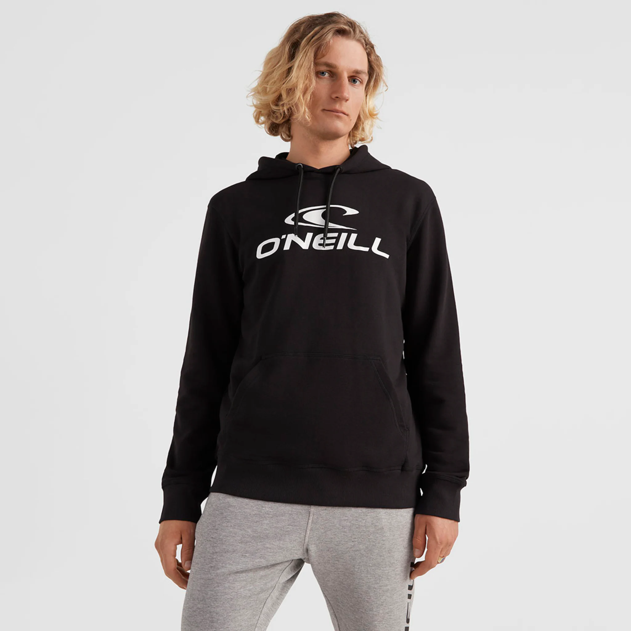 

Толстовка O'Neill с капюшоном "O'NEILL LOGO HOODIE", с карманом-кенгуру, цвет Black Out