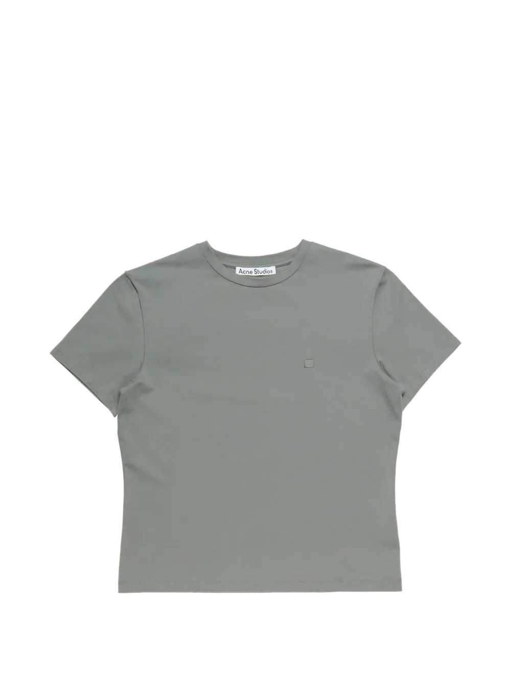 Футболка с короткими рукавами Acne Studios, серый
