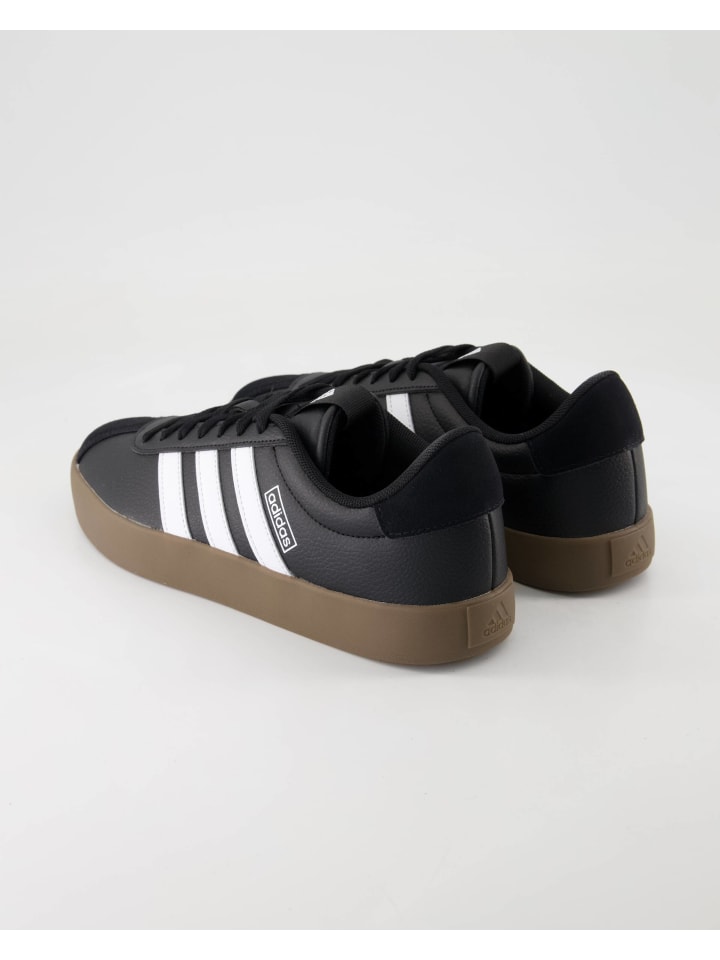 Кроссовки на шнуровке adidas, черный — фото 3