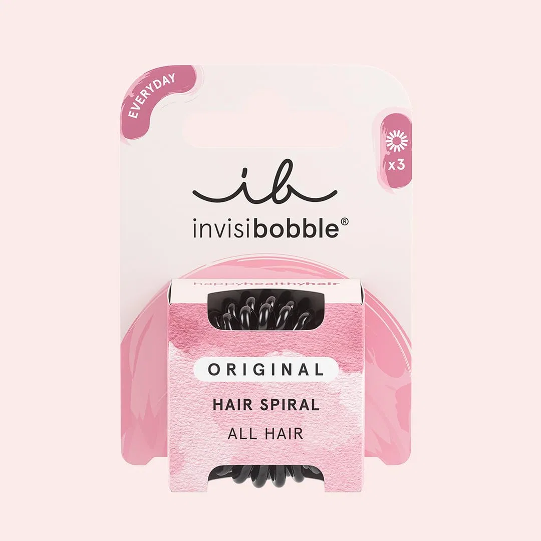 Резинки для волос «Original True Black» от invisibobble, 3 шт. Invisibobble — фото 2