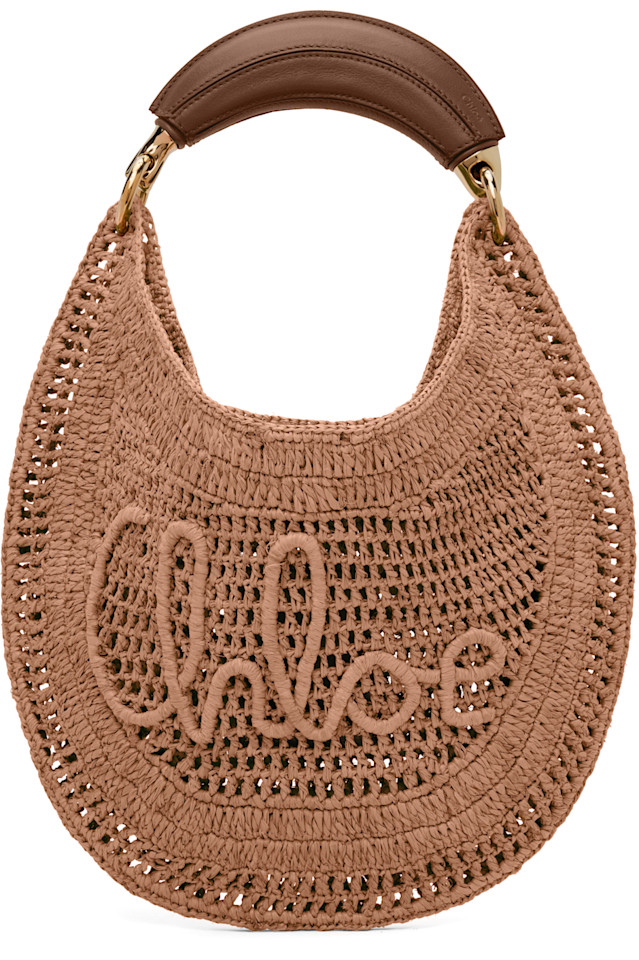 

Сумка-банан летняя женская коллекция Chloé, бежевый