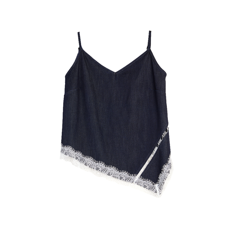 

ELLE Камисоль Women's Dark Blue V-образный вырез Moderate Others