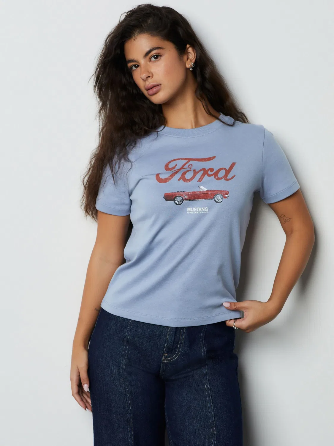 Футболка 'Ford' Next, Dusty Blue — фото 2