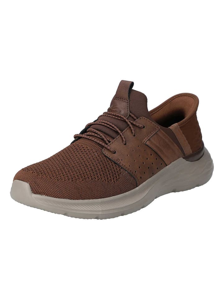 

Тапочки Skechers, темно-коричневый