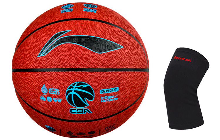 

LINING Коллекция CBA баскетбольный мяч PU красный коричневый размер 7 для мужчин