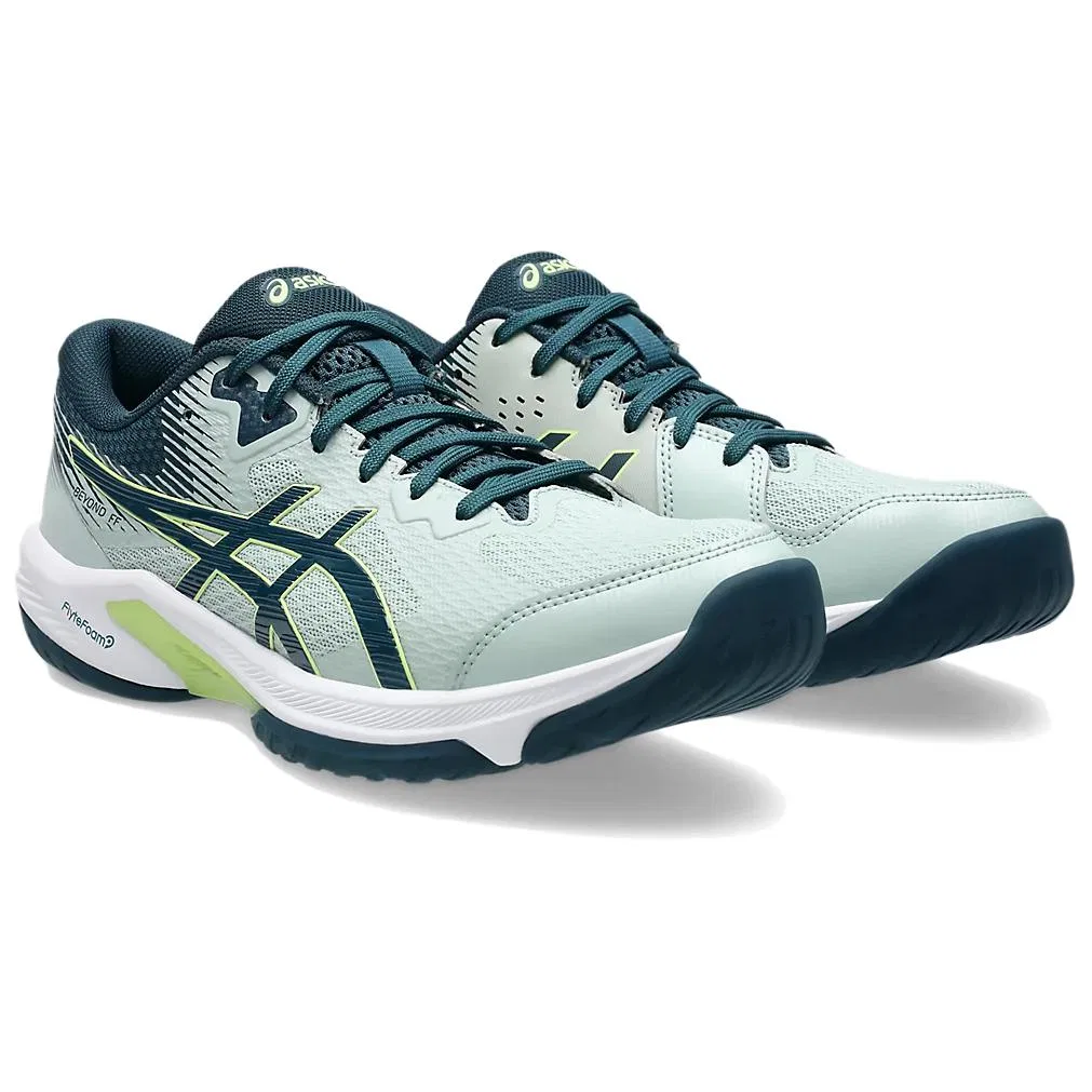 Кроссовки для тенниса ASICS Beyond FF Support зеленые — фото 3