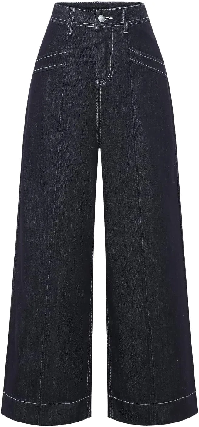 

Женские джинсы Casual High Waist Straight Wide Leg Streetwear Baggy Y2K