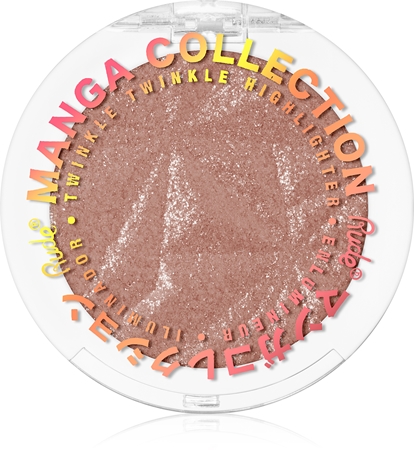 

Компактный порошок хайлайтер Rude Cosmetics Manga Collection Twinkle Twinkle Highlighter, Sawa-Chan's Heart 4 g