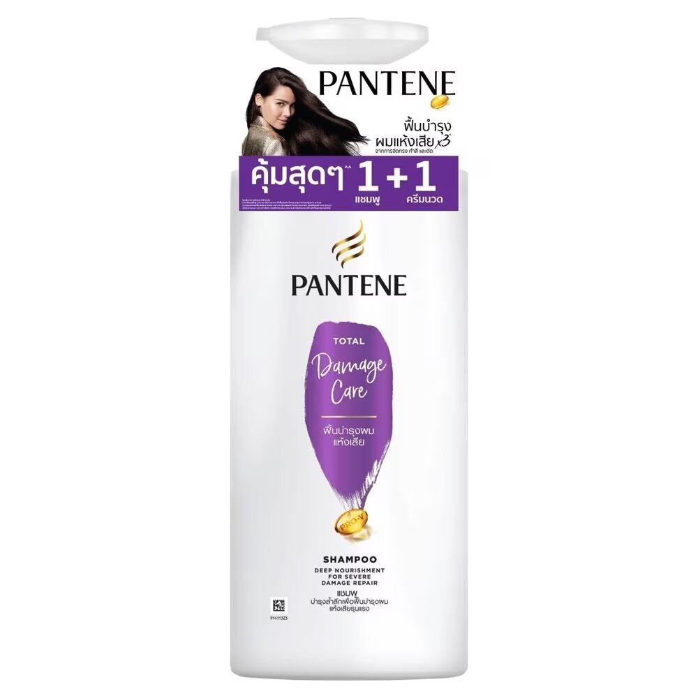 

Pantene Pro-V Total Damage Care Шампунь+Кондиционер 380 мл. Двойной пакет, Purple