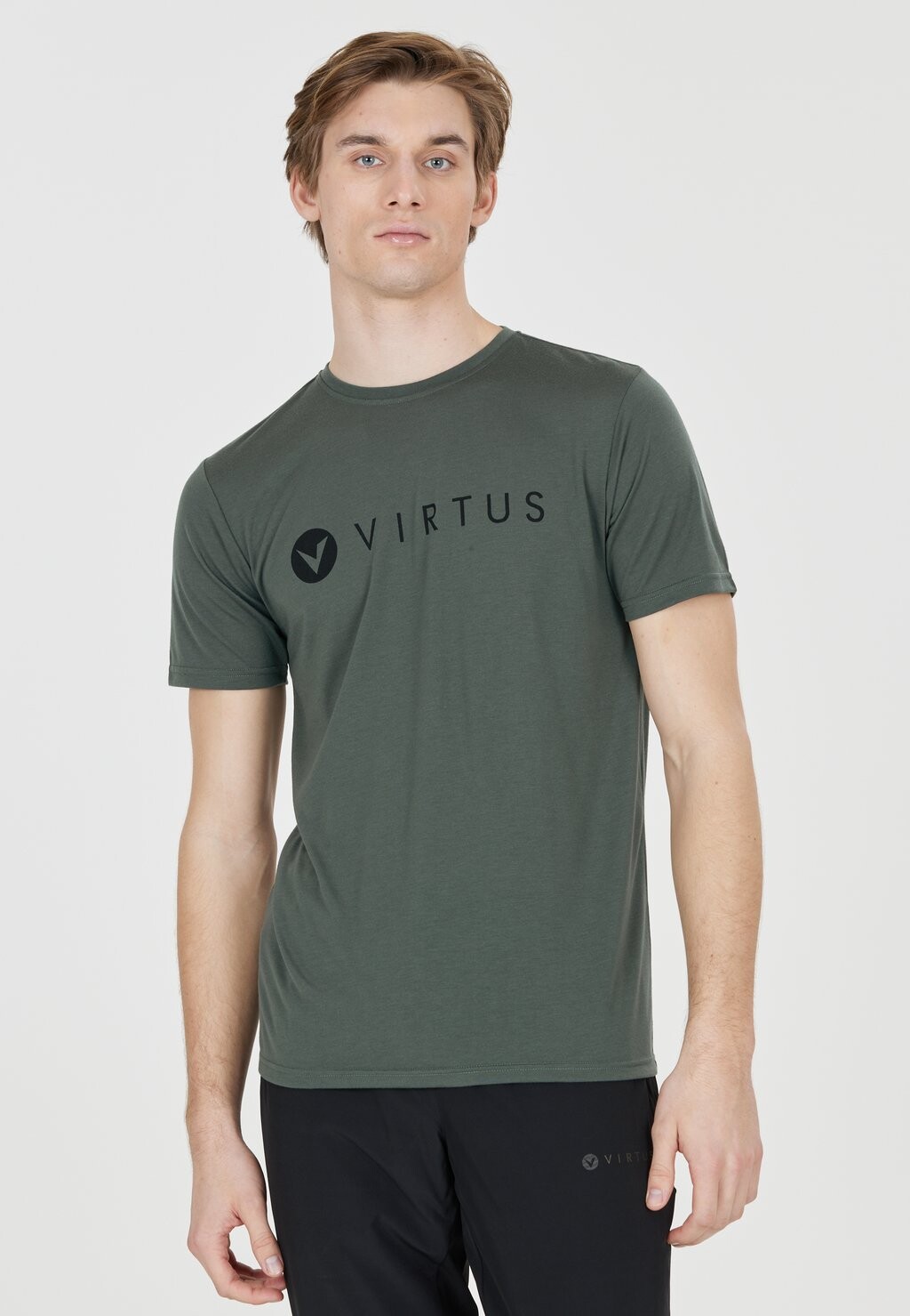 

Футболка с принтом LOGO TEE VIRTUS, цвет urban chic
