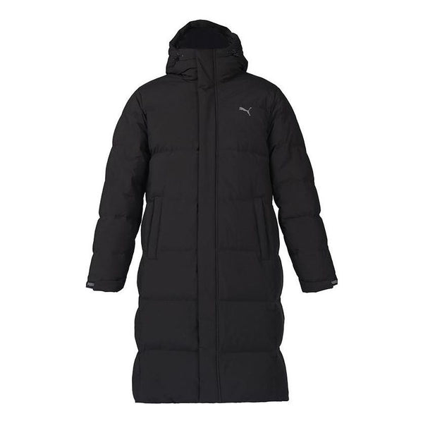 

Куртка long down jacket 'black grey' Puma, черный