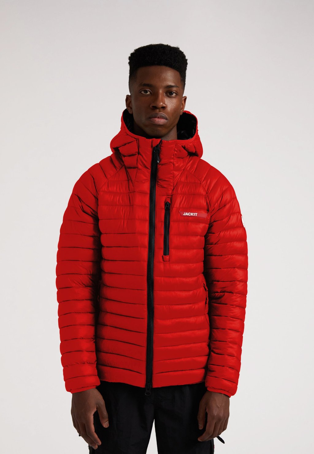 

Легкая куртка SATEL1TE HOODED LIGHTWEIGHT COMPACT JACK1T, красный