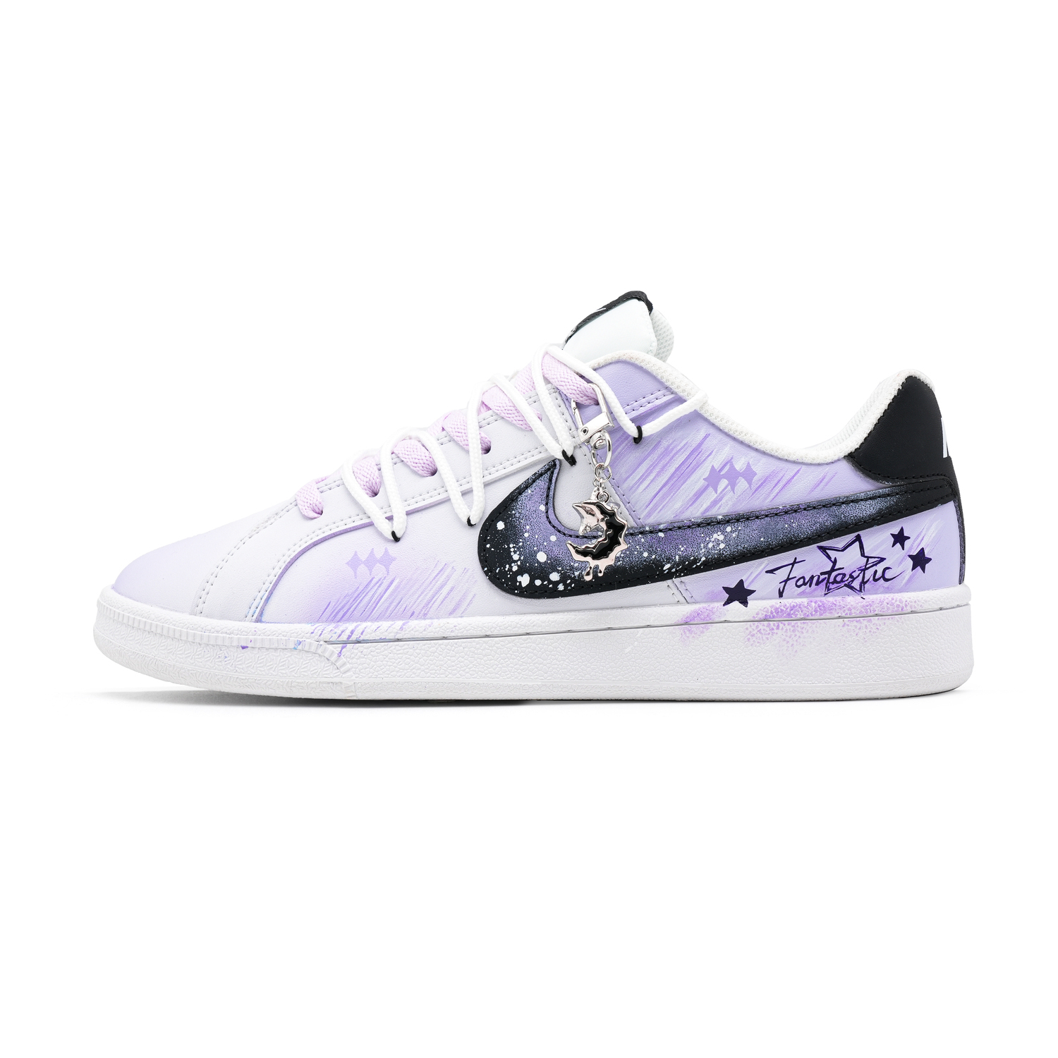 

Nike Кроссовки для скейтбординга Court Royale Star Phantasm Purple Dream низкие мужские Purple