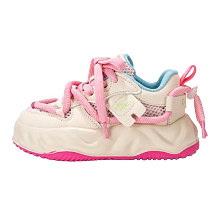 

Нескользящая, износостойкая, дышащая детская обувь для повседневной носки DAPHNE KIDS, розовый