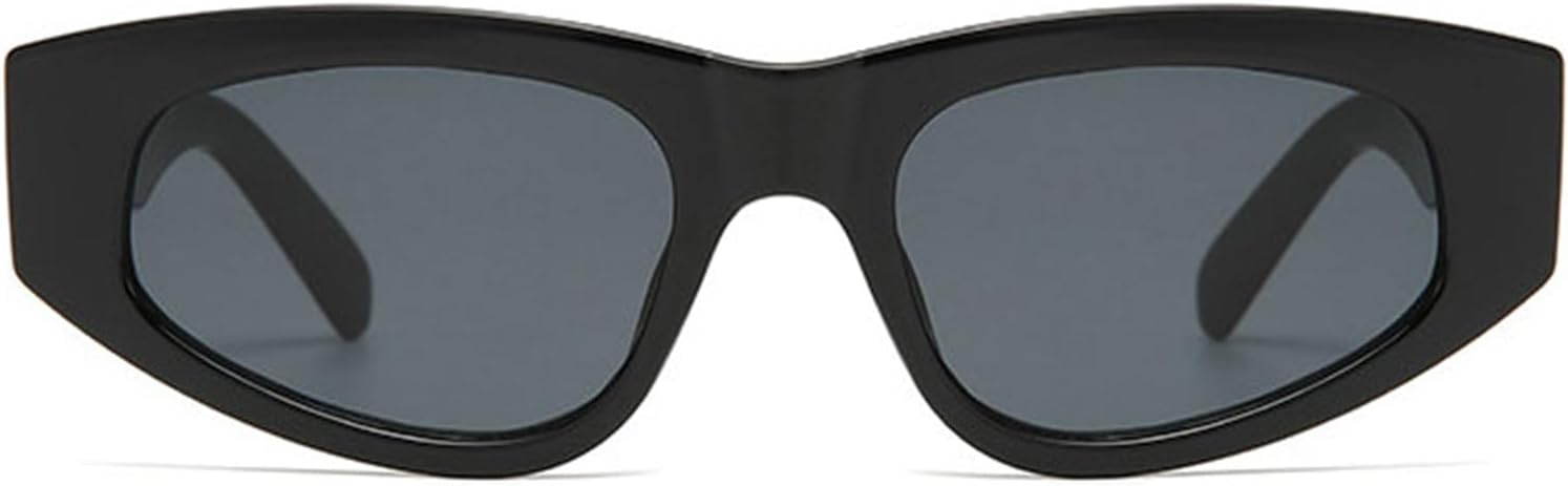 

Солнцезащитные очки Helena Y2K в форме «кошачьих глаз» для женщин, роскошные дизайнерские винтажные прямоугольные солнцезащитные очки, популярные панк-очки, защита от ультрафиолета UV400, C1