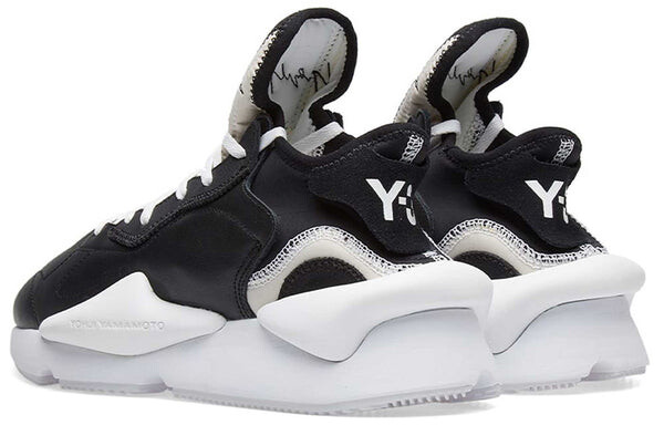 Кроссовки adidas Y-3 Kaiwa 'Core Black', черный — фото 3