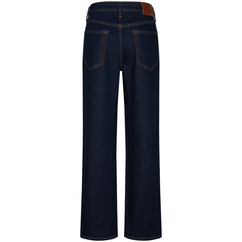 Calvin Klein Джинсы Women's N8D Denim Dark Blue Moderate Straight Fit — фото 3