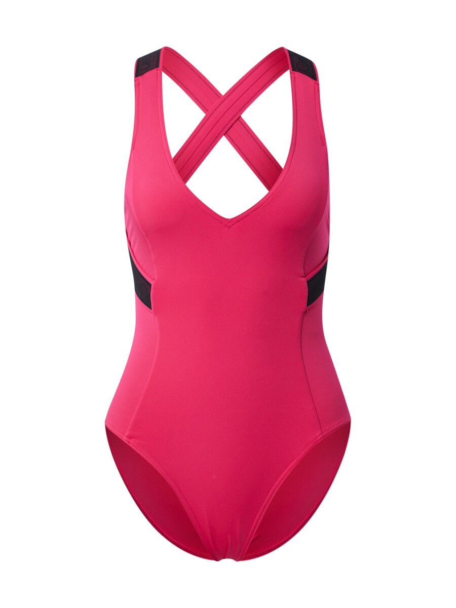 

Купальник Calvin Klein Swimwear Plunge One Piece, розовый
