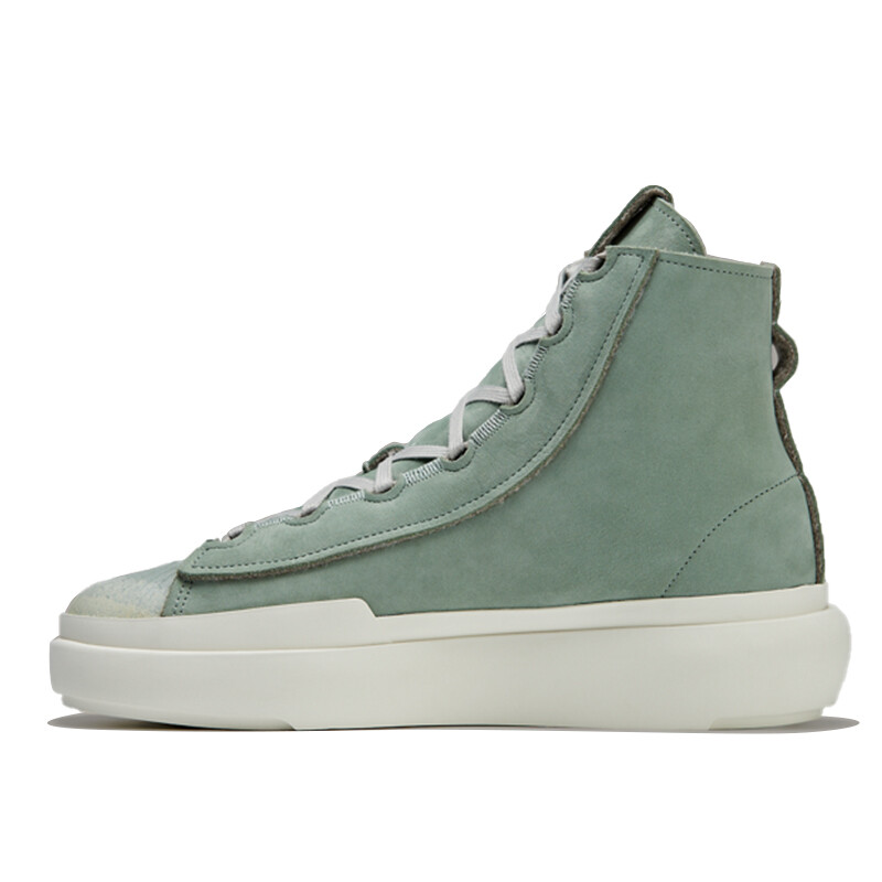 Кроссовки Y-3 Skateboarding Shoes Unisex High-top Green/White, зеленый