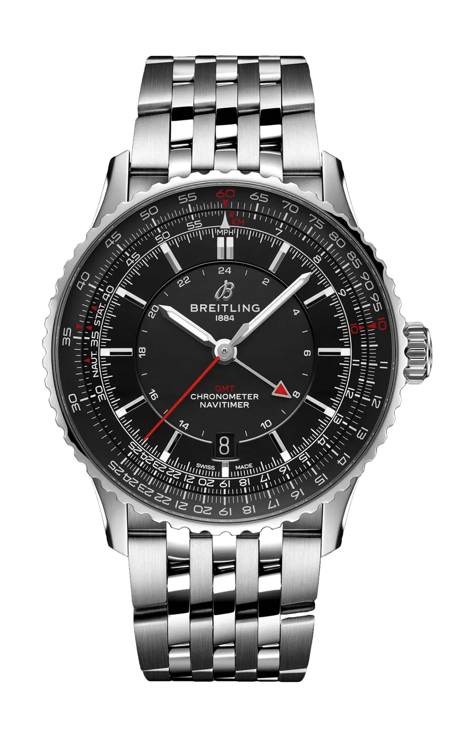 NAVITIMER AUTOMATIC 41 - A32310251B1A1 BREITLING, серебряный