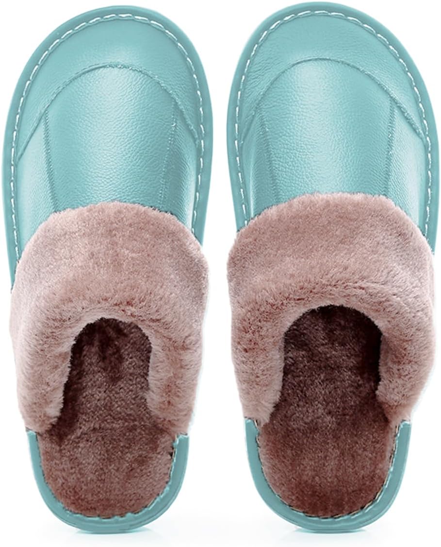 

Домашние тапочки Cliont для женщин и мужчин с мемори-пеной, удобные, теплые и нескользящие, синий