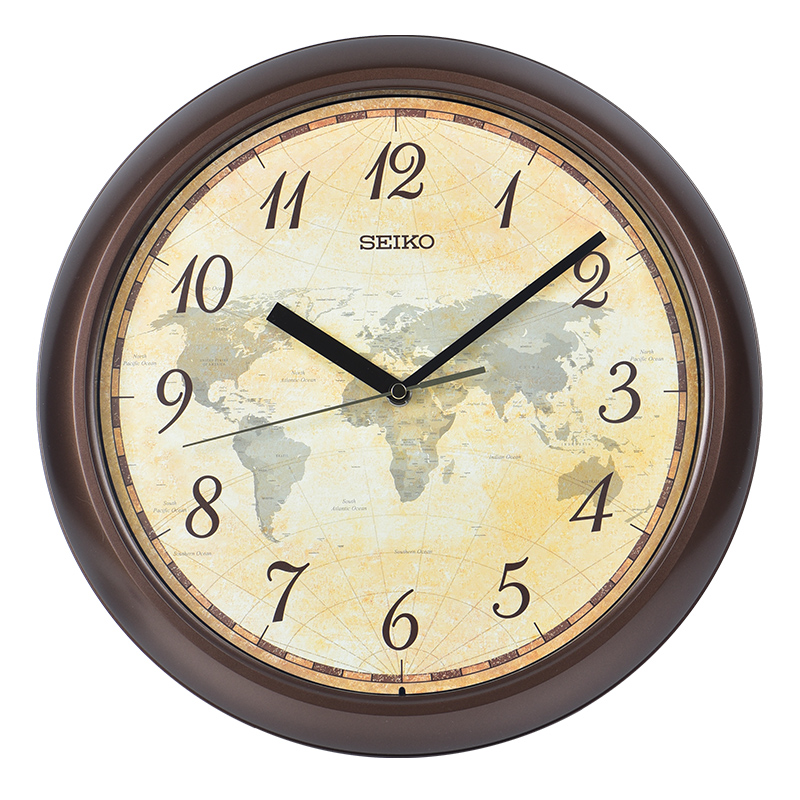 

SEIKO Часы Sweeping Seconds Movement Wall Clock Unisex Multicolor Watch Dial QHA006Z