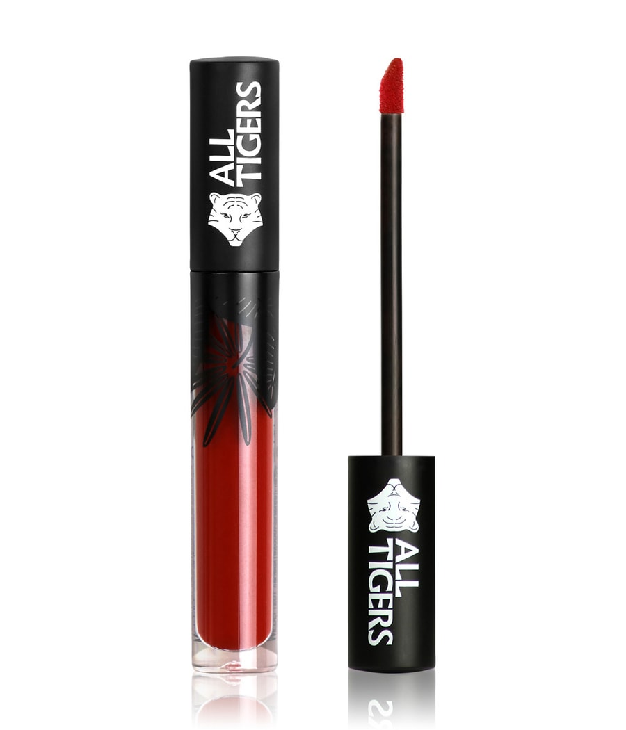 

Блеск для губ All Tigers Natural & Vegan, 817 Glossy Bordeauxrot "Keep Your Chin Up", 8 ml
