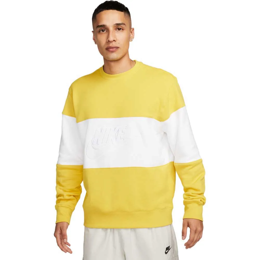 

Толстовка Nike Club Crew, желтый