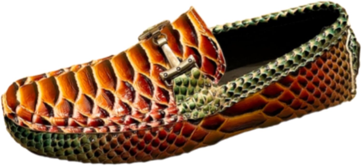 

Мужские слипоны Netehadi с узором под крокодила, кожаные лоферы, повседневные, легкие, с мягкой стелькой, дышащие, удобные, с округлым носком, мокасины для вечеринок, свадеб, официальных мероприятий, офиса и работы, зеленый