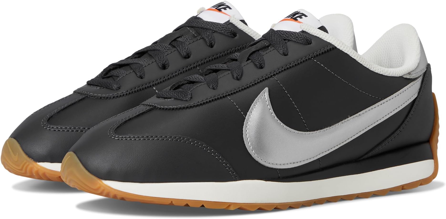 Кроссовки Nike Women's Pacific Leather, Anthracite/Metallic Silver/Sail/Black/Gum Light Brown
