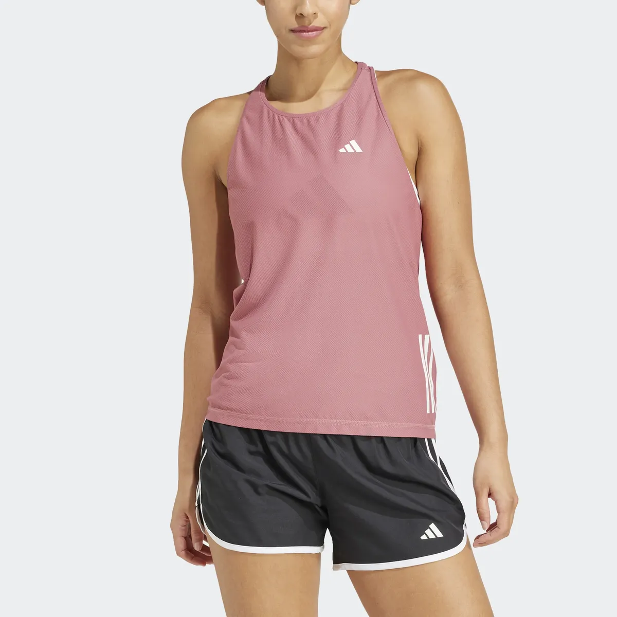 

Беговая футболка adidas Performance "OTR B TANK", малиновый