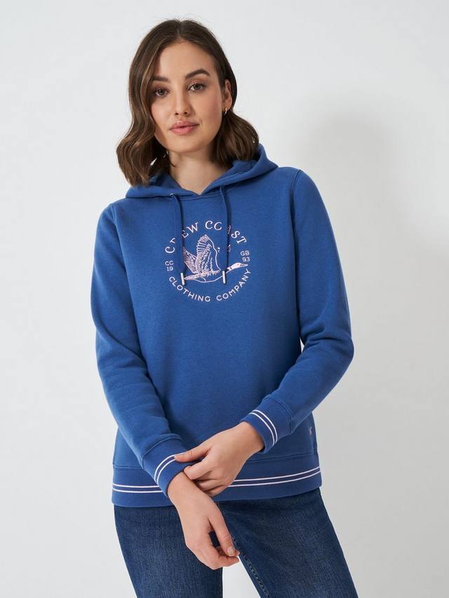 

Толстовка с рисунком супер мягкой утки Crew Clothing, темно-синий