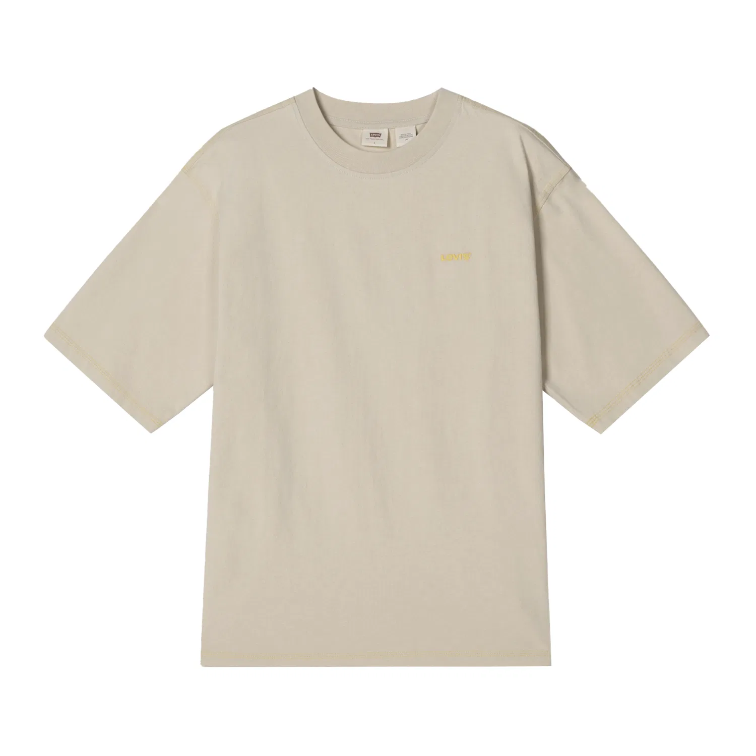 Футболка унисекс Khaki с круглым вырезом Levis