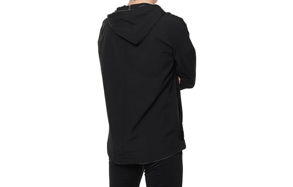 Куртка adidas Sports Zipper Woven Long Sleeves Logo Jacket Black, мультиколор — фото 4