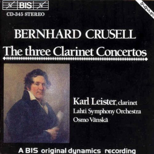 

CD диск Crusell / Leister / Vanska / Lahti Orchestra: 3 Clarinet Concertos