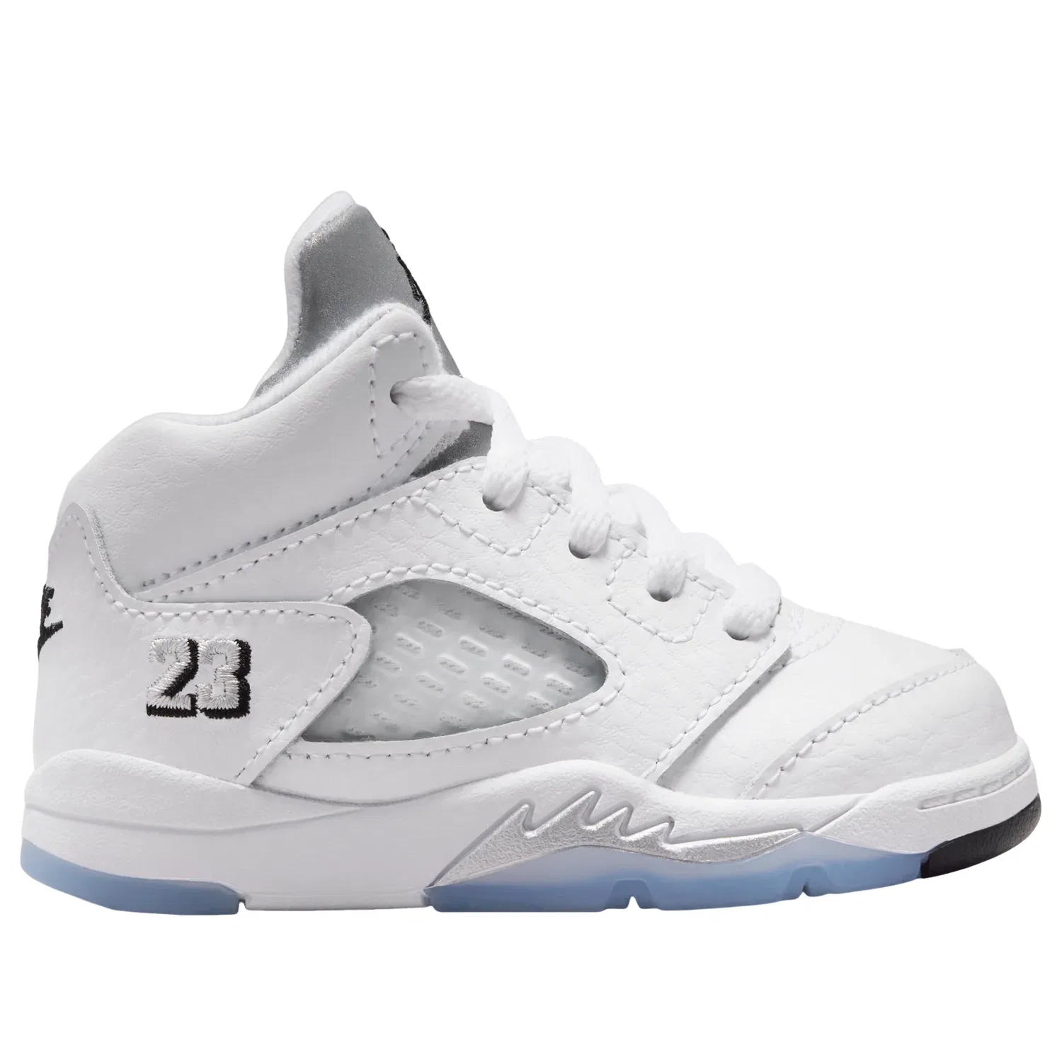 Кроссовки Air Jordan 5 Retro 'White Metallic' HQ7981-103, белый — фото 2
