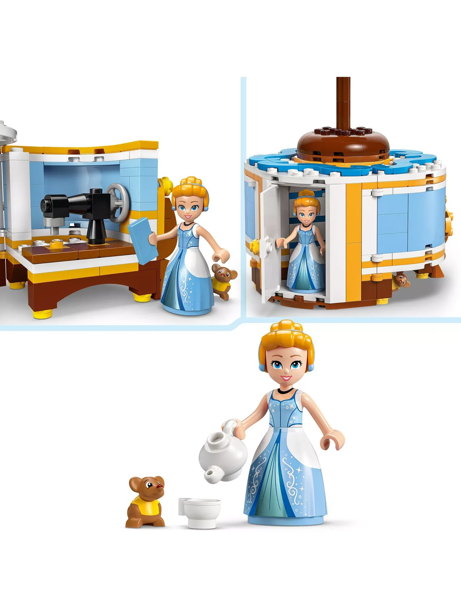 Платье Золушки от Disney Princess 43266 LEGO — фото 4