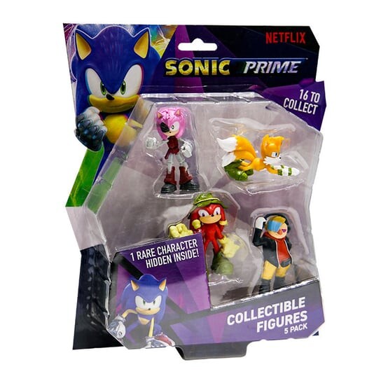 

SONIC PRIME, Набор из 5 фигурок, Микс