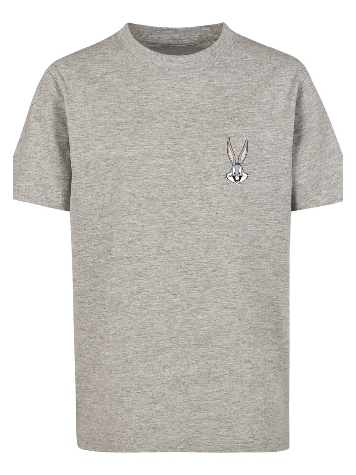 

Футболка F4NT4STIC Looney Tunes Bugs Bunny Breast Print, пестрый серый