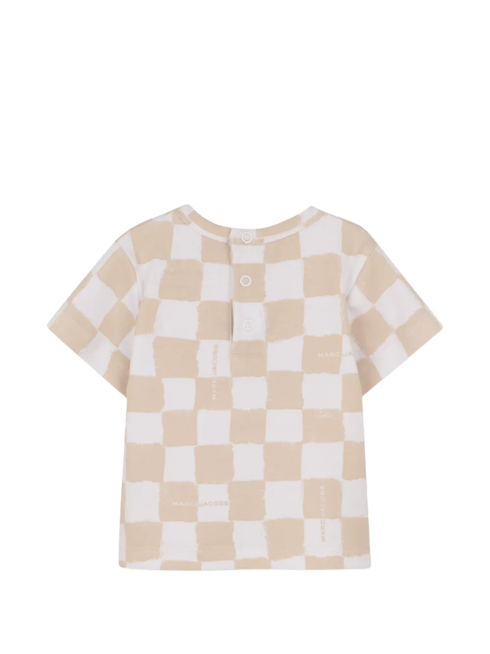Спортивный костюм в клетку Marc Jacobs Kids, бежевый — фото 4