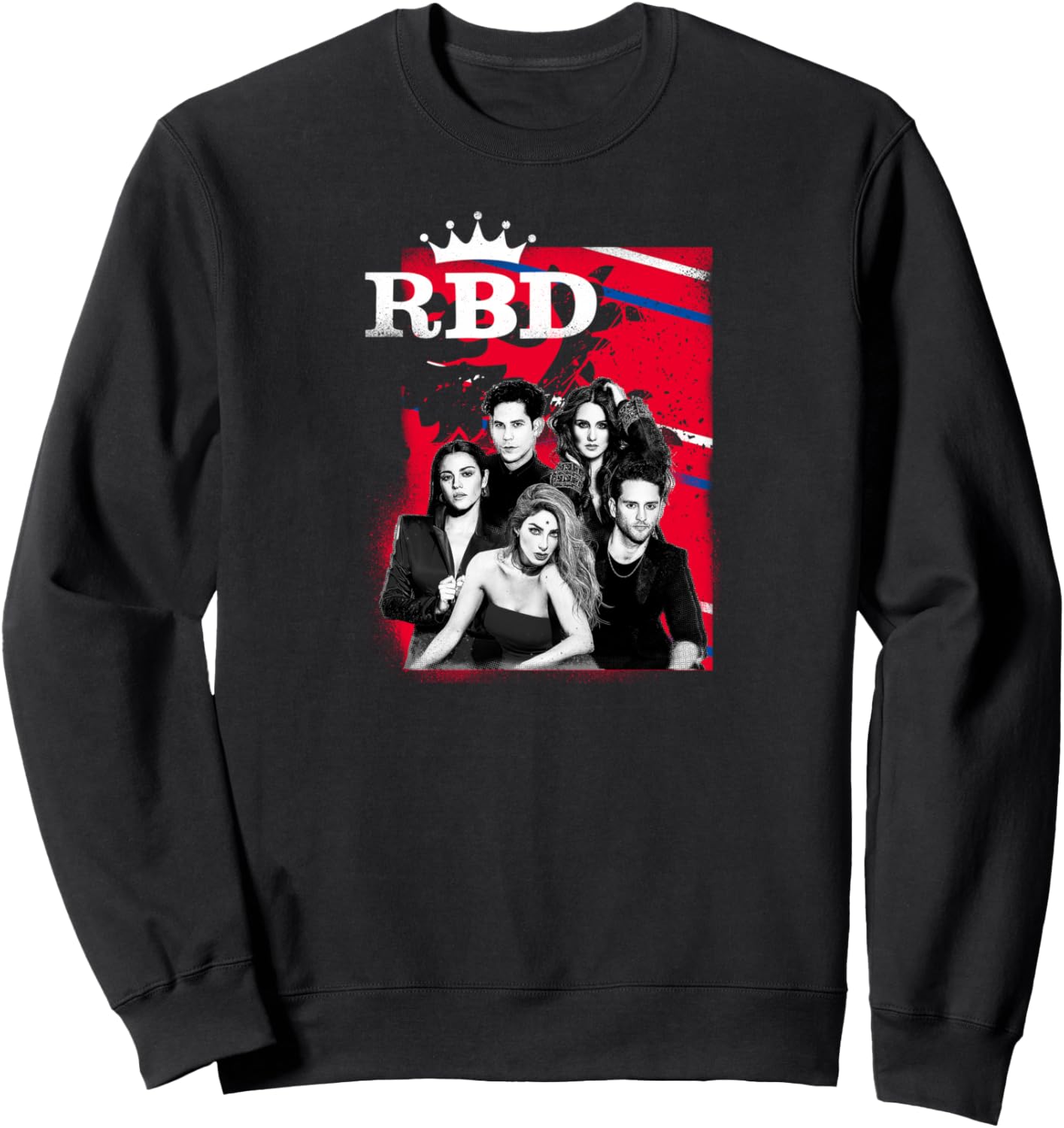 

Толстовка для концертов RBD Rebelde Tour 2023 Rebelde, черная Rebelde Rbd, Черный, Толстовка для концертов RBD Rebelde Tour 2023 Rebelde, черная Rebelde Rbd
