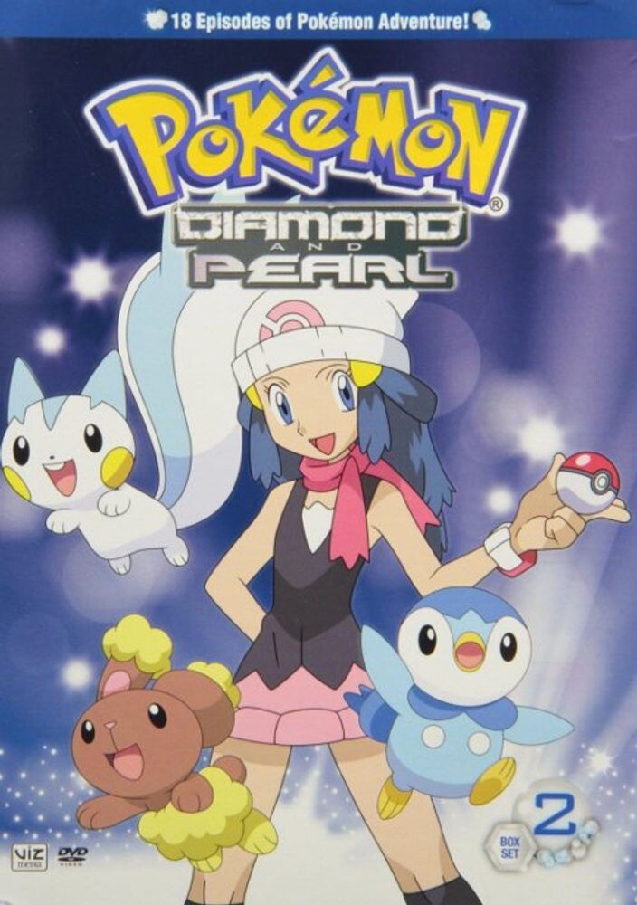 

Диск DVD Pokemon Diamond & Pearl: Vol. 3-4