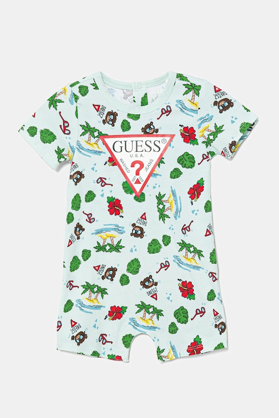 

Детский комбинезон Guess, бирюзовый