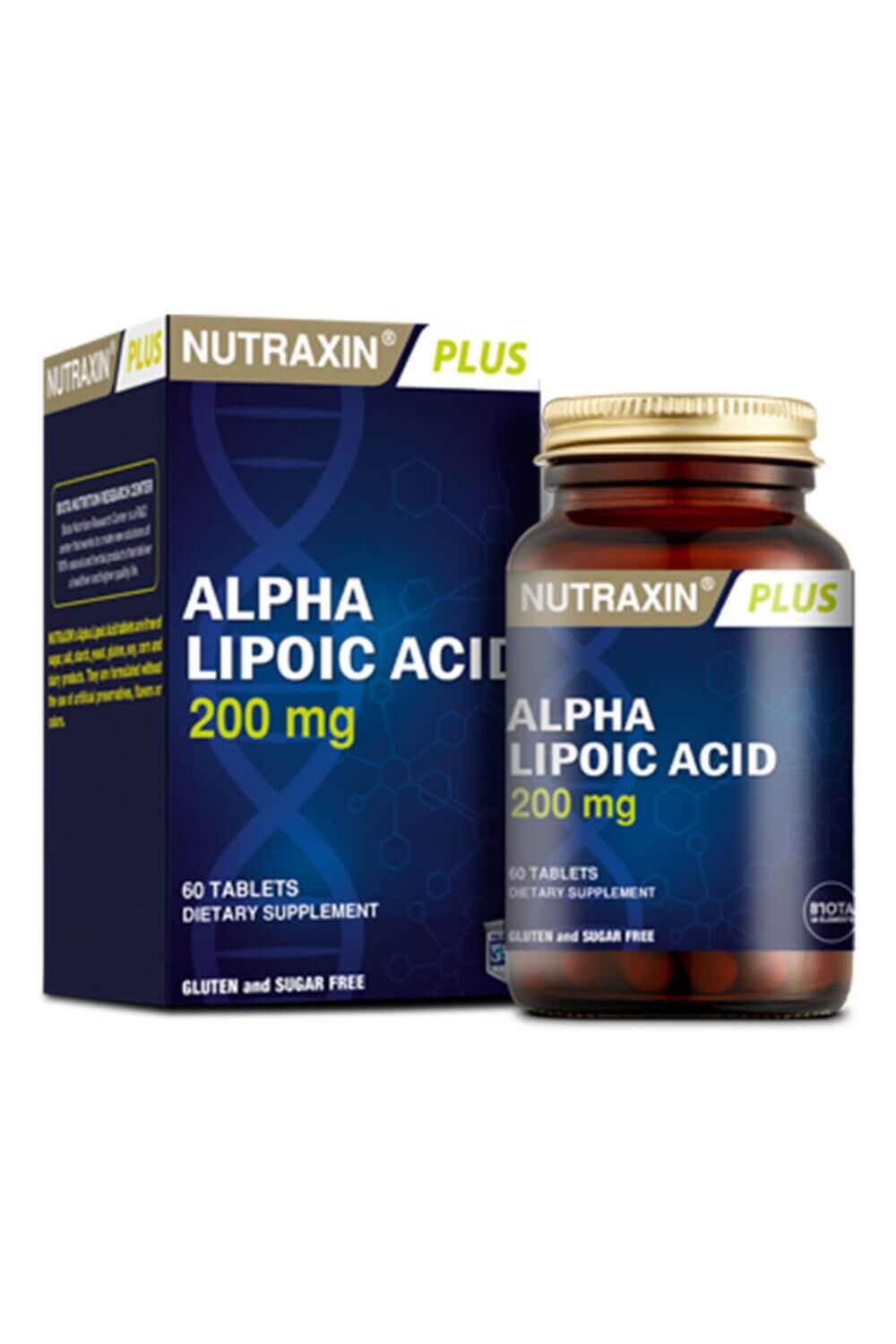 

Nutraxin Альфа-липоевая кислота 200 мг 60 таблеток