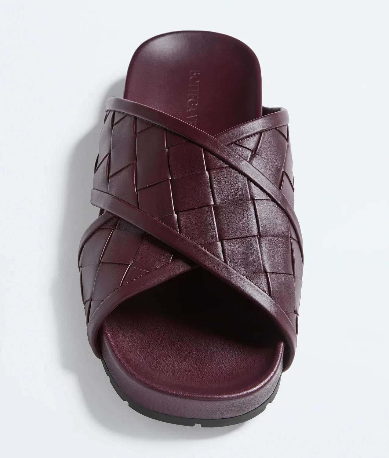 Туфли-мюли Tarik BOTTEGA VENETA, бордовый — фото 4