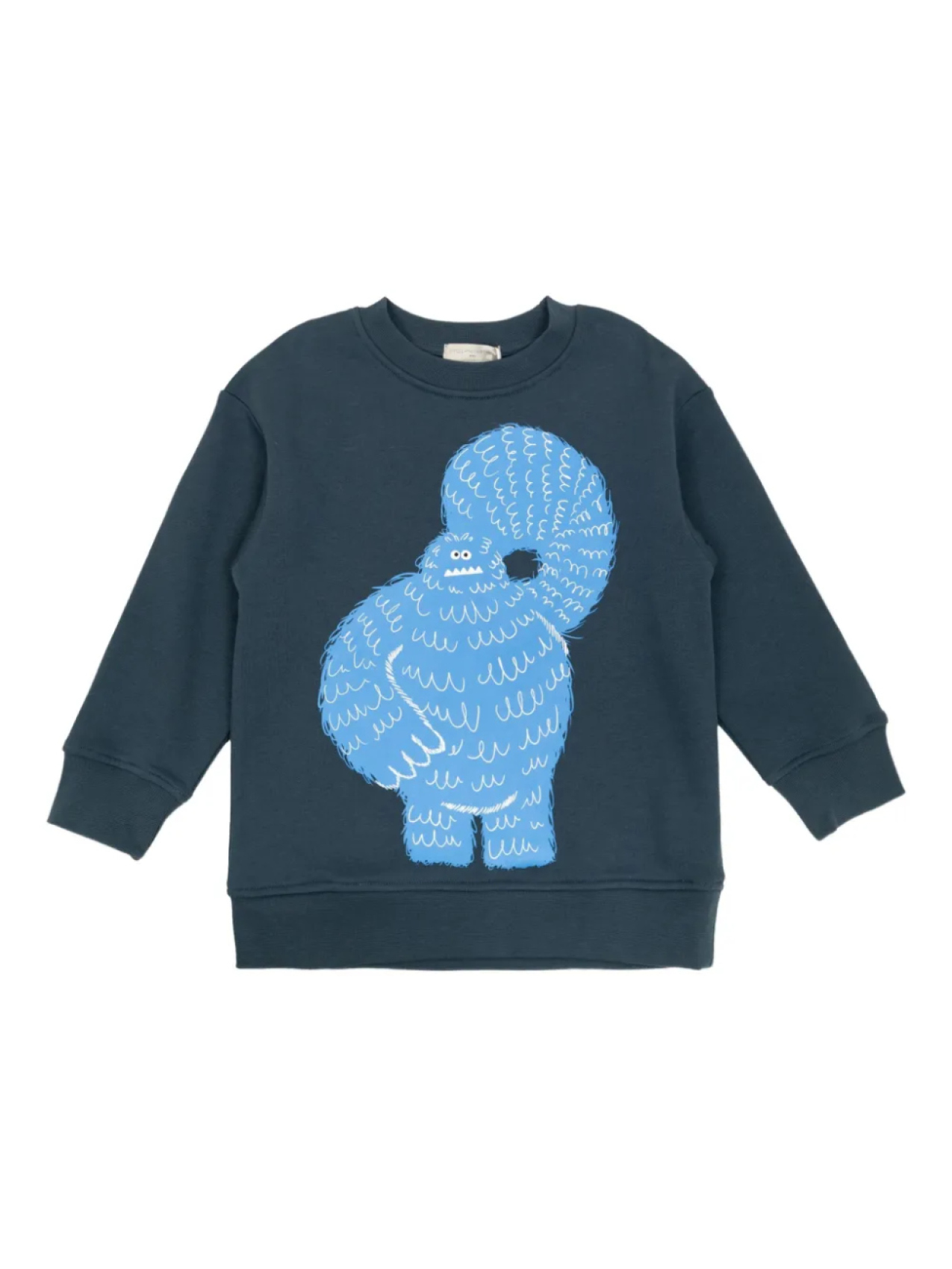 

Толстовка Stella McCartney Kids с принтом монстров, синий