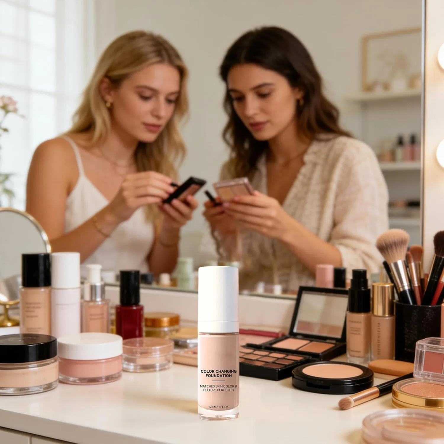 Тональное средство Color Control Foundation увлажняющее No brand — фото 2